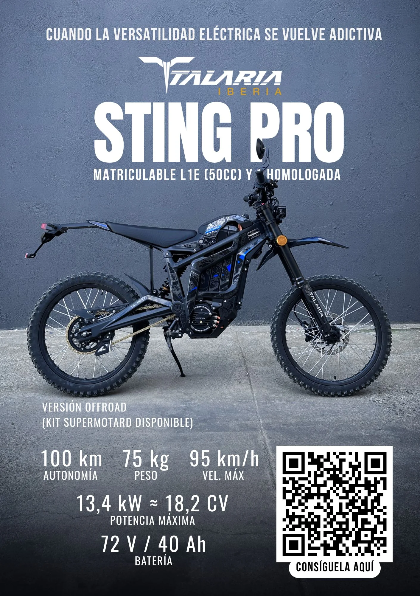5€ Test Ride Bassella - Talaria STING PRO