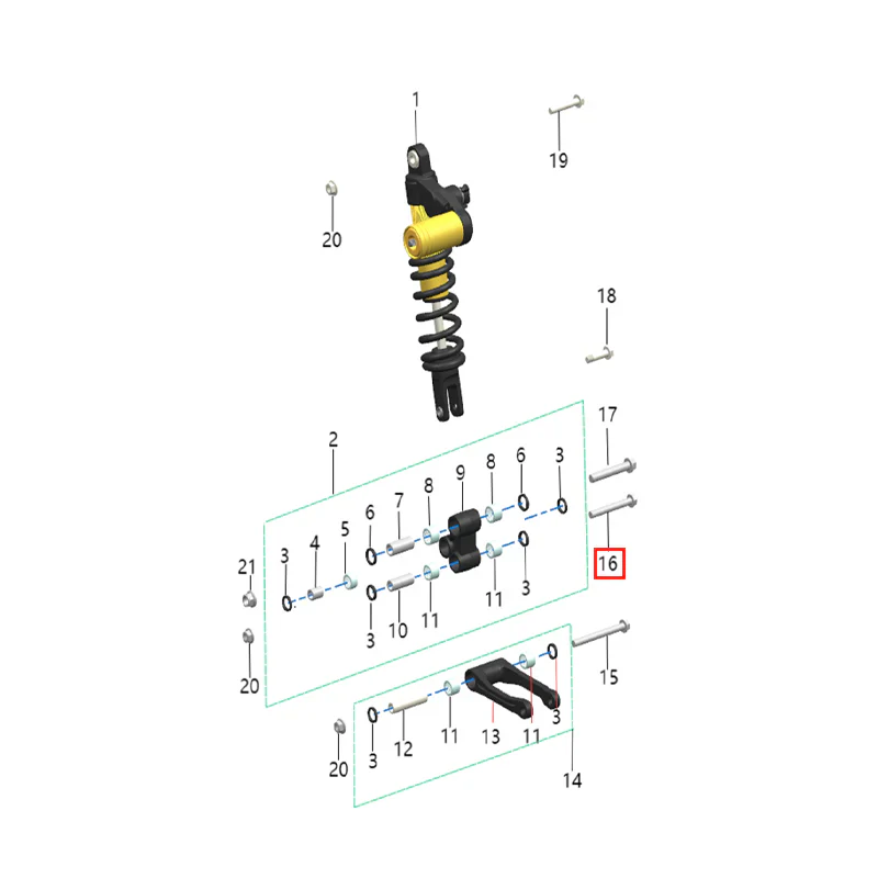 Perno M10x80 (KOMODO)