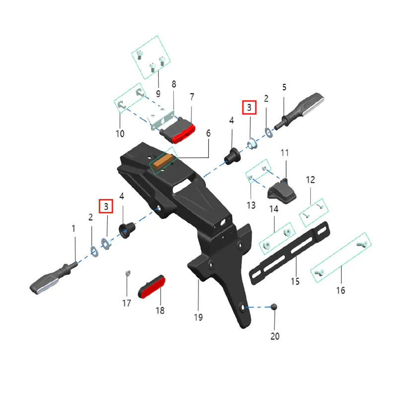Tuerca (M10×1.25)